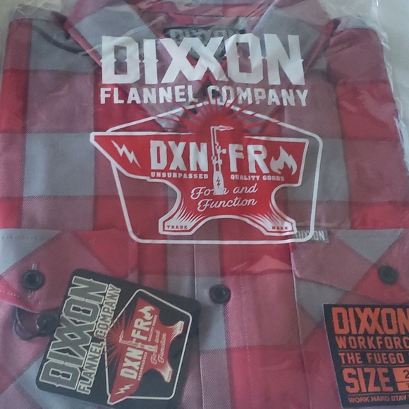 🔥fire Resistant flannel.The Fuego by dixxon - Picture 1 of 4
